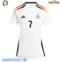 Camisa de time de futebol Alemanha Kai Havertz #7 Replicas 1º Equipamento Feminina Europeu 2024 Manga Curta